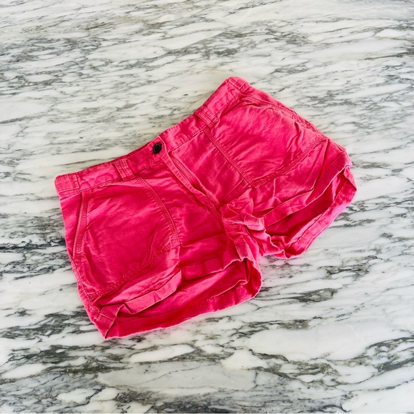 Pink Cotton Shorts - Picture 3 of 5